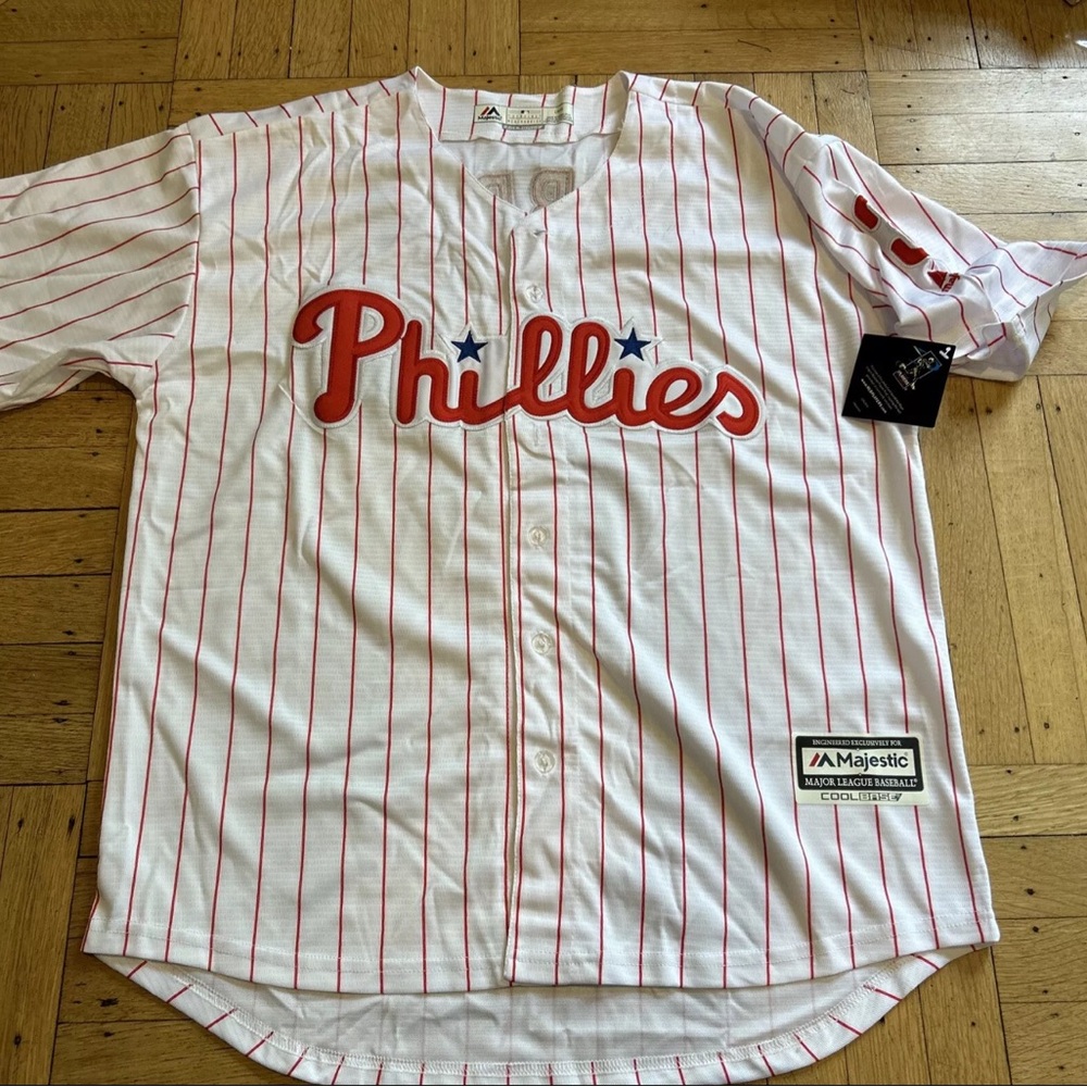Phillies majestic cool base jersey